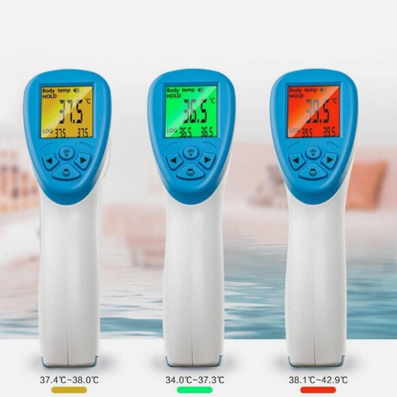 Digital LCD Infrared Thermometer Non-contact Forehead Baby Adult Temperature Gun - Picture 4 of 5